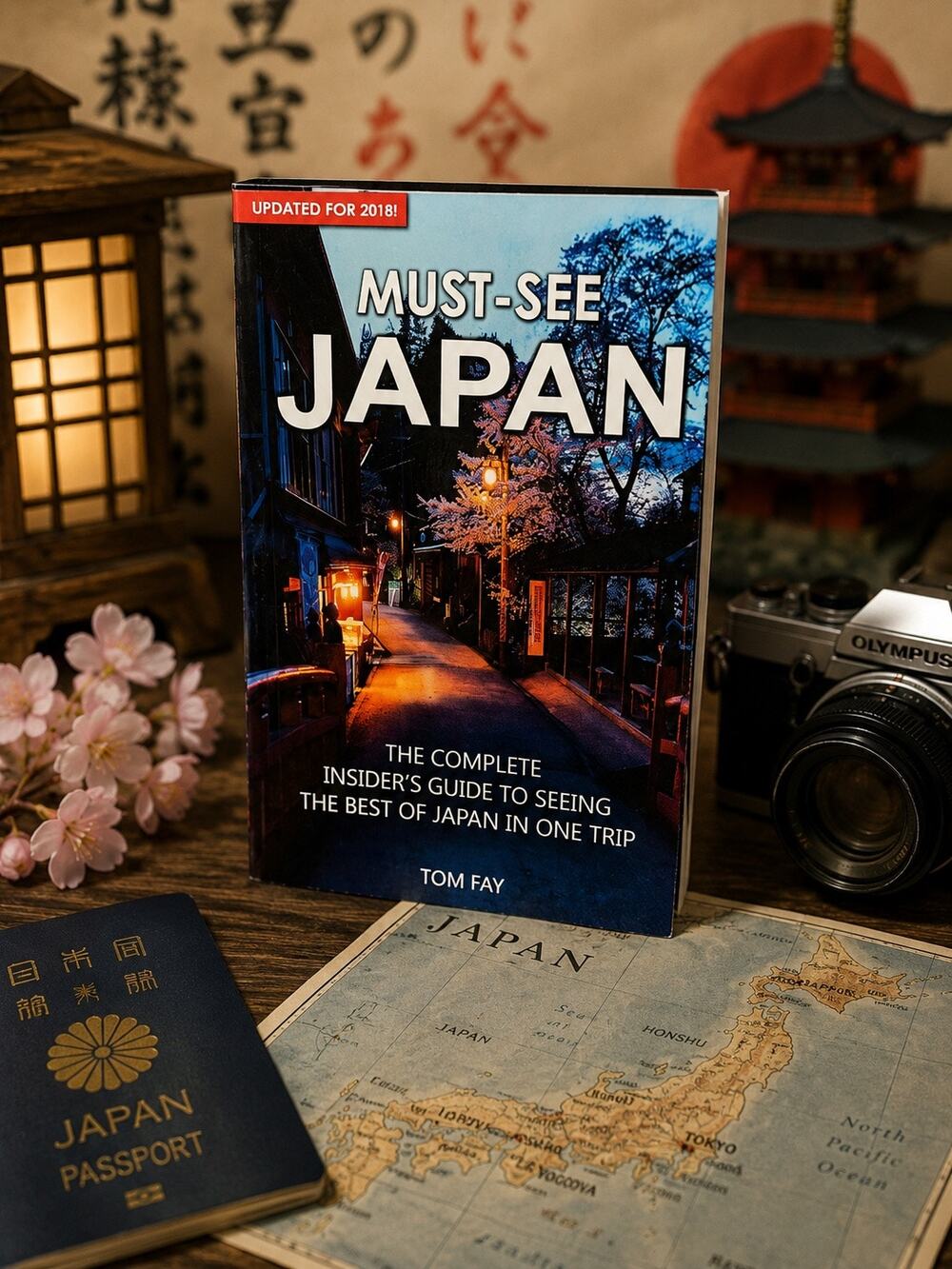 Must-See Japan Travel Guide Book Tom Fay 2018 Updated Insider Guide